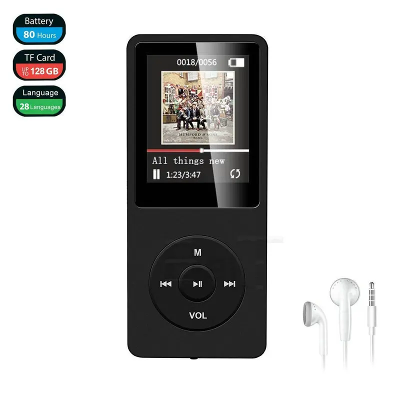 Мини плеер с 3 Мп 16 ГБ встроенный динамик USB MP3 музыкальный динамиком walkman FM видео