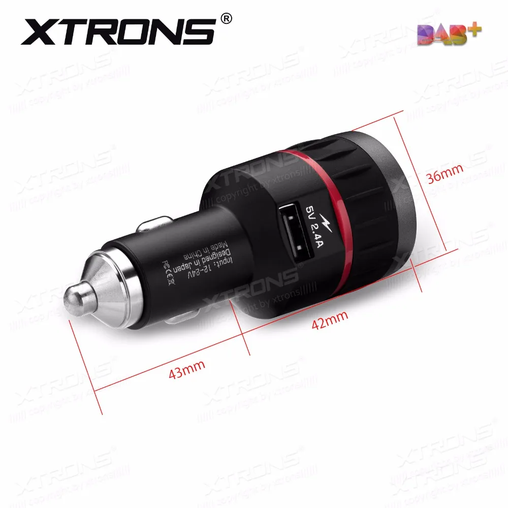 XTRONS CLDAB01 Универсальное автомобильное радио DAB тюнер FM приемник передатчик USB