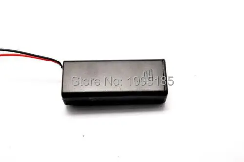 

2xAAA 3V Battery Holder Box Case with cover,switch,wire 2xAAA 2x1.5V 7#