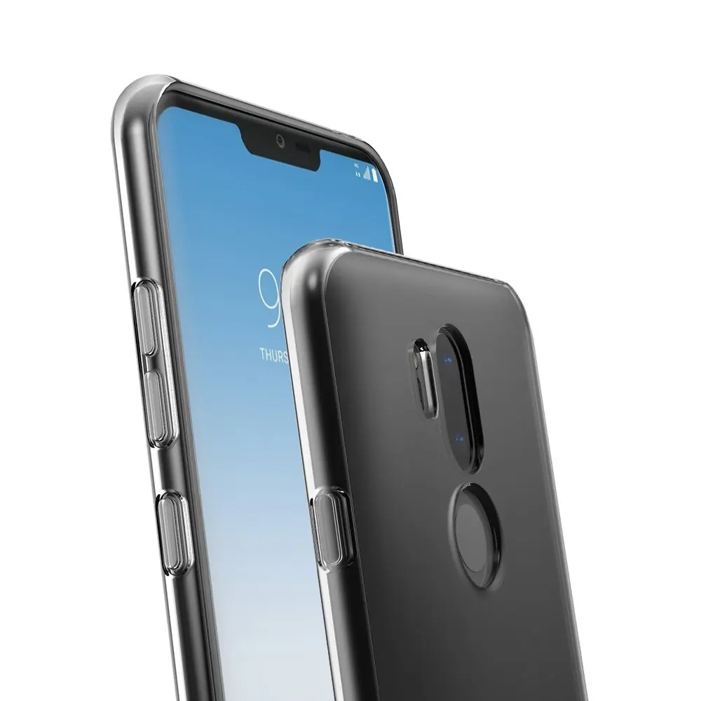 UPaitou Clear TPU Case for LG G7 ThinQ Transparent Soft Sinicon Back Cover Plus G710EM |