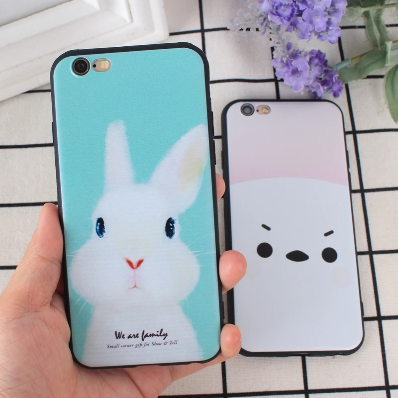 Модный милый силиконовый чехол для iPhone 8 X мобильный телефон чехлы мягкий 7 Plus 6s 6 5