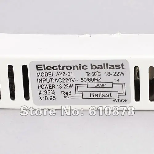4pcs/lot 18-22W AC220V T4 Fluorescent Lamps Bulb Electronic Ballast for Headlight of Straight | Лампы и освещение