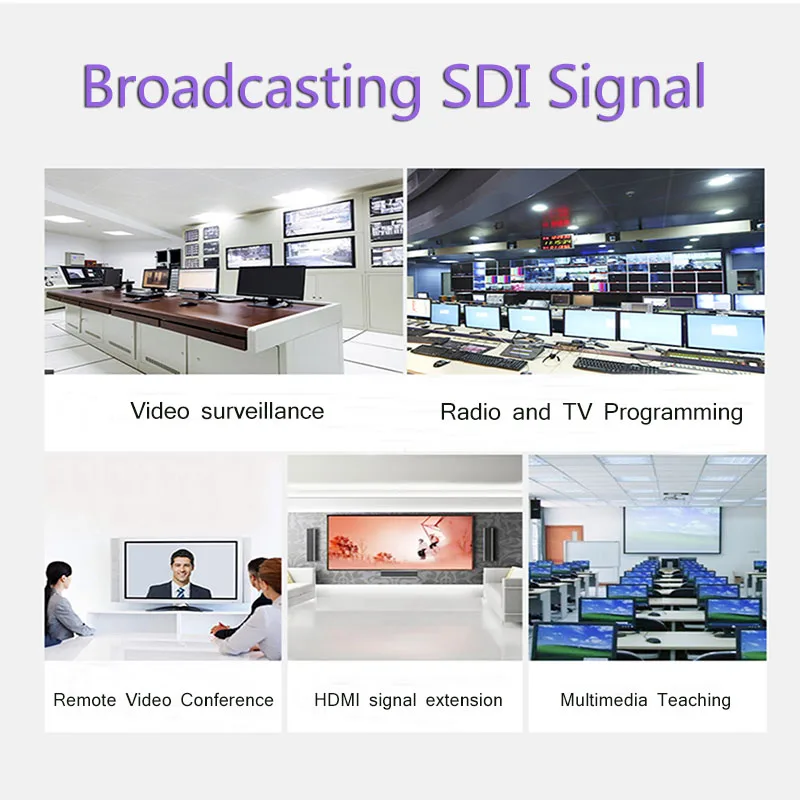 2 шт. адаптер SDI для видеосъемки 3G в HDMI 720p/1080p конвертер со встроенным аудио| |