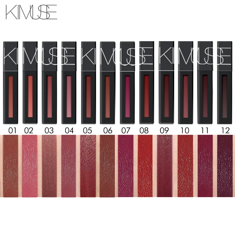 Kimuse Powermatte пигмент для губ только то, что мне нужна Помада Макияж Водонепроницаемая матовая Жидкость Помада
