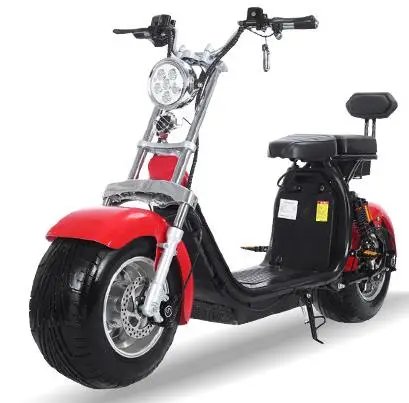 Citycoco 1500 Вт бесщеточный светодиодный фонарь на литиевой батарее 60v12a 20a счетчик воды, два колеса, городской Электрический скутер