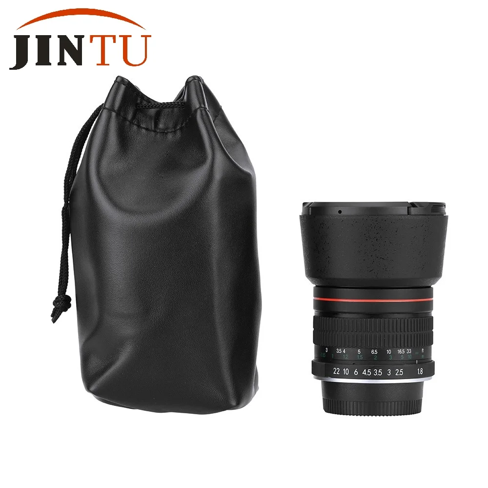Портретный объектив JINTU с ручной фокусировкой 85 мм F1.8 для камер Canon EOS T5i T4i T3i T2i T1i XTi