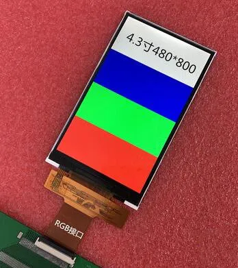 Ips 4,3 дюймов 40PIN HD TFT lcd цветной экран RM68120 Привод IC 480*800 RGB 24Bit интерфейс