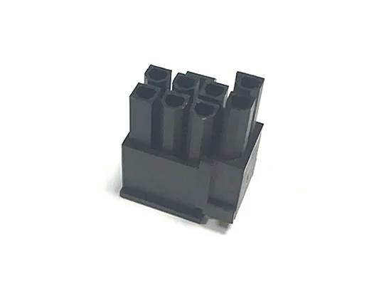 50 шт. Pitch 5557 ATX графическая карта PCI-E разъем питания 6 + 2Pin 8Pin черный корпус |