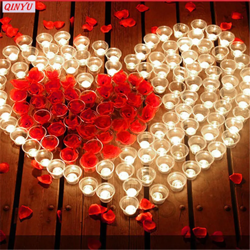 Лепестки роз 1000 шт./лот романтическое свадебное украшение для вечеринки