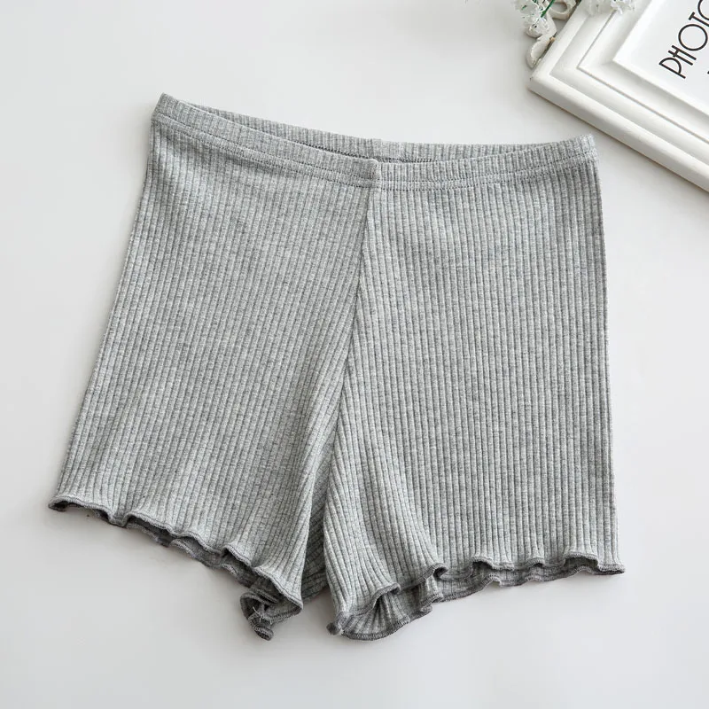Новые женские короткие штаны летние мягкие хлопковые Бесшовные Короткие штаны юбка дышащие шорты размера плюс