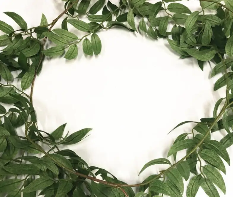 Искусственная ивовая лоза зеленый ротанг для свадьбы и дома садовые украшения