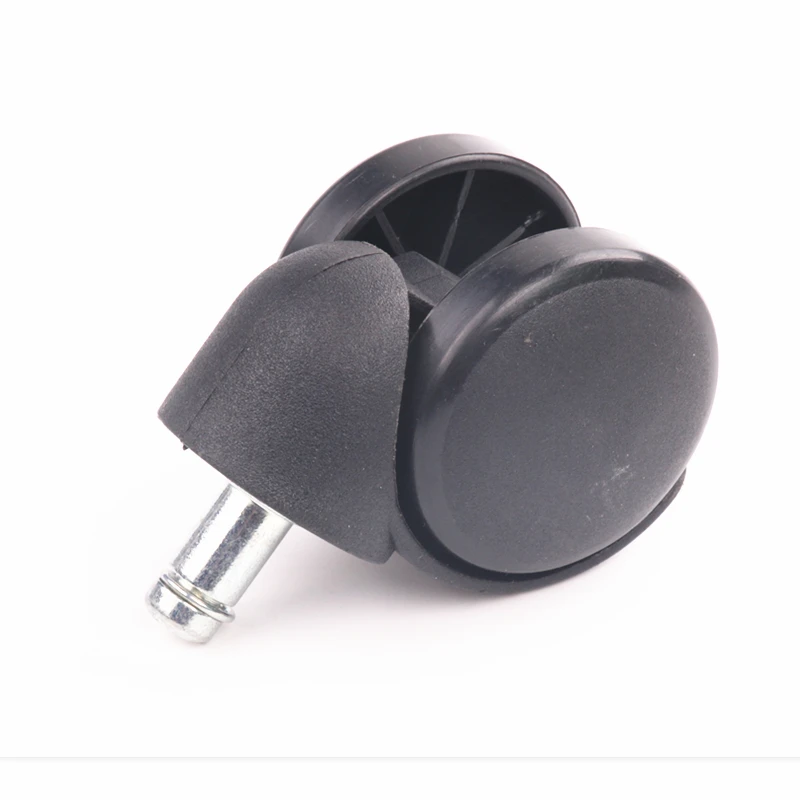 2 шт. черный Пластик 50 мм Замена поворотной Колёсики офис вращающийся стул диван