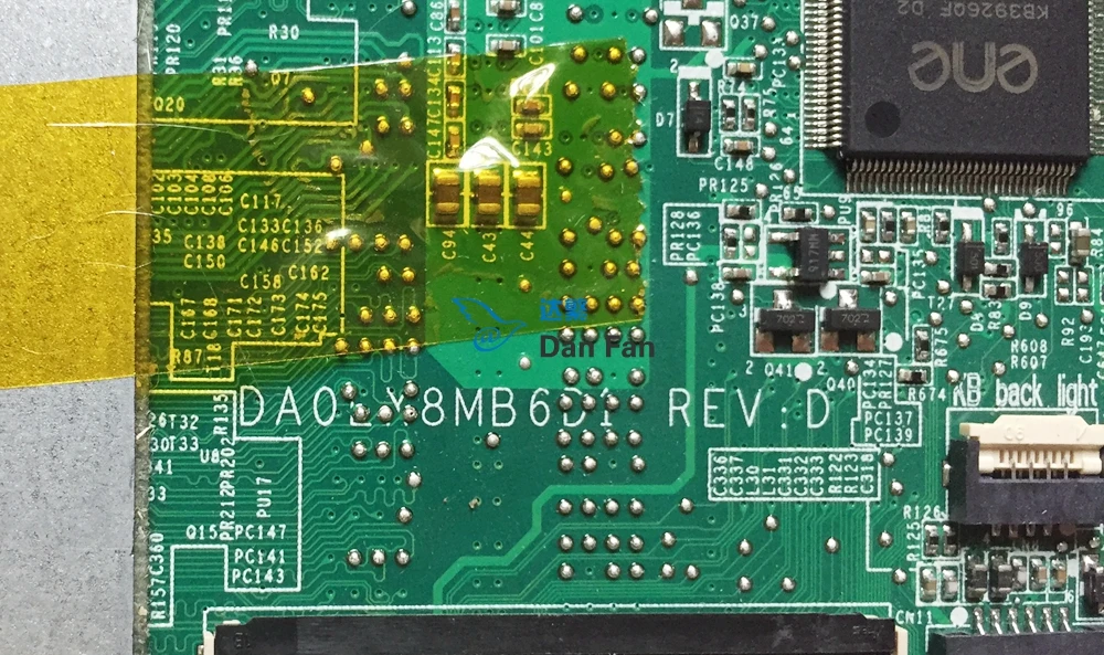 Материнская плата для ноутбука HP Pavilion DV6 DV6-3000 595135-001 + процессор DA0LX8MB6D1 материнская