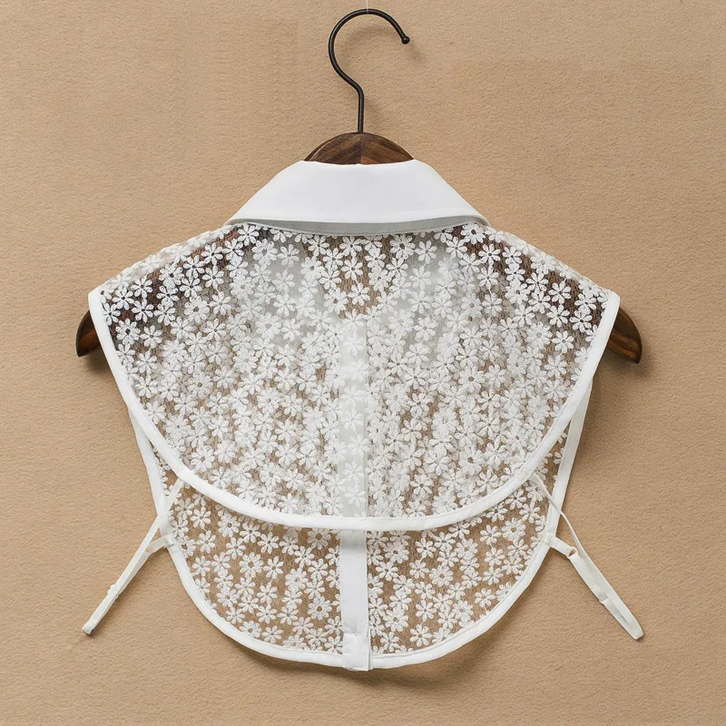 2017 New Lace Embroidery False Collar Wild Decorative Fake Winter Sweet Sweater | Аксессуары для одежды