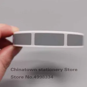 1000 шт. 10 мм * 25 мм серая клейкая наклейка для самостоятельного изготовления ручной работы с царапинами