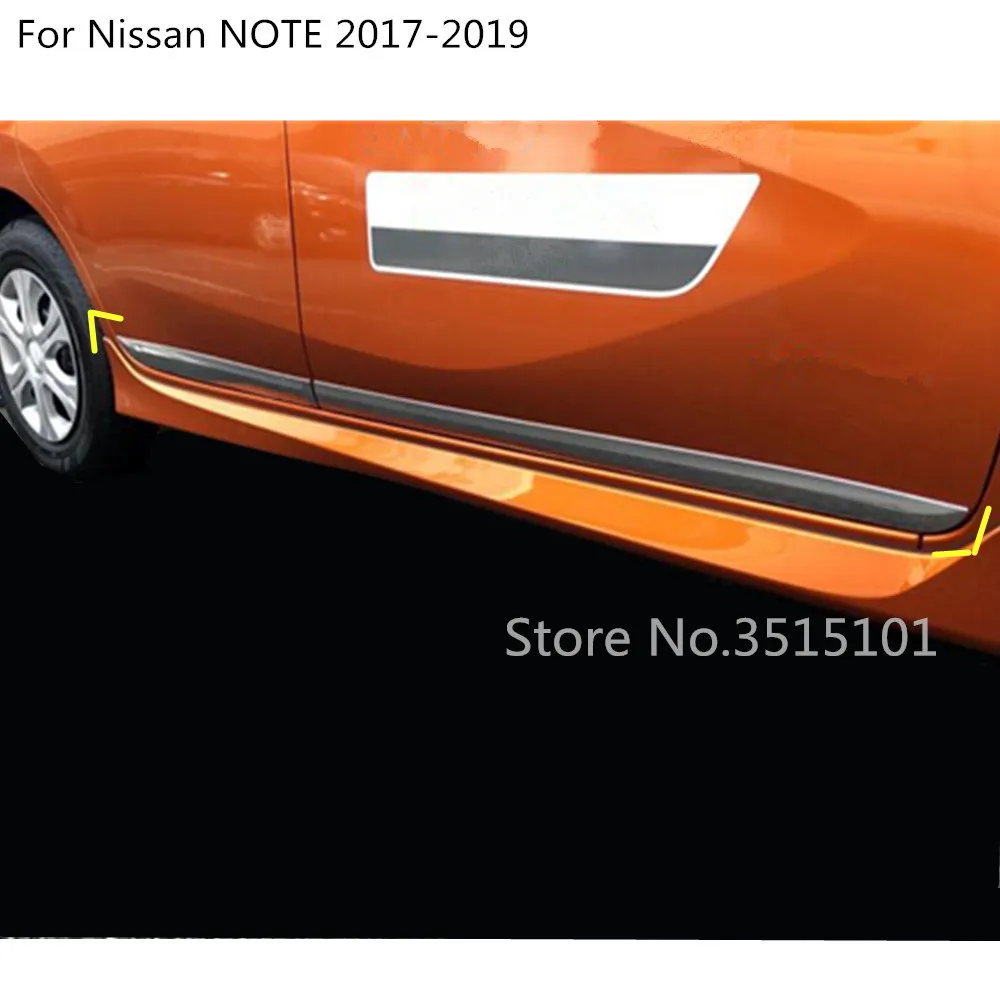 Кузова автомобиля ABS Chrome Боковая дверь отделкой прокладки литья поток лампы