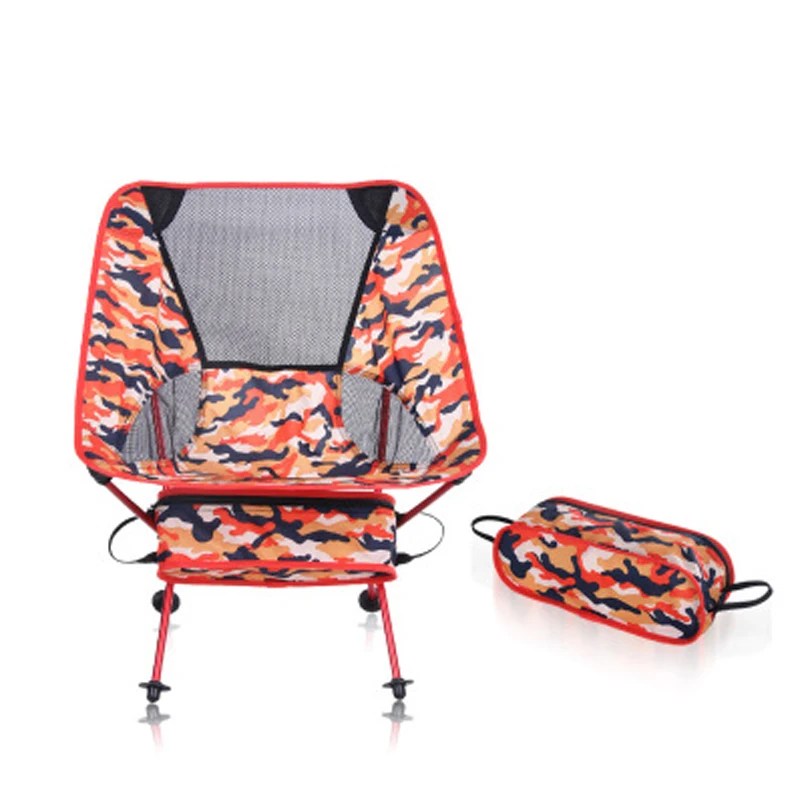Achat Chaise Pliante De Camping En Plein Air, Tissu Oxford De Camouflage, Chaise De Pêche Ultra Légère Portable, Chaise De Plage Pour Loisirs