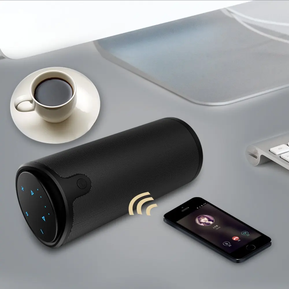 Bluetooth Колонка Zealot S8 портативная с сенсорным управлением и поддержкой TF карт|bluetooth