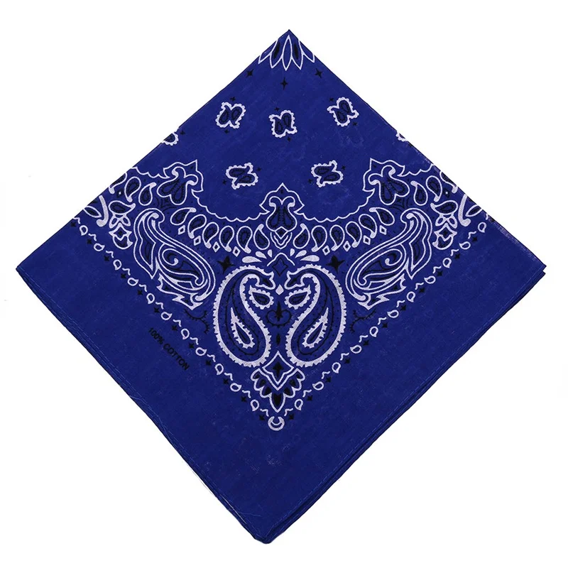 Outdoor Cool Activities Riding Collar Cute Women Print Bandana Scarf Square Head Scarf Female Motorcycle Headwear