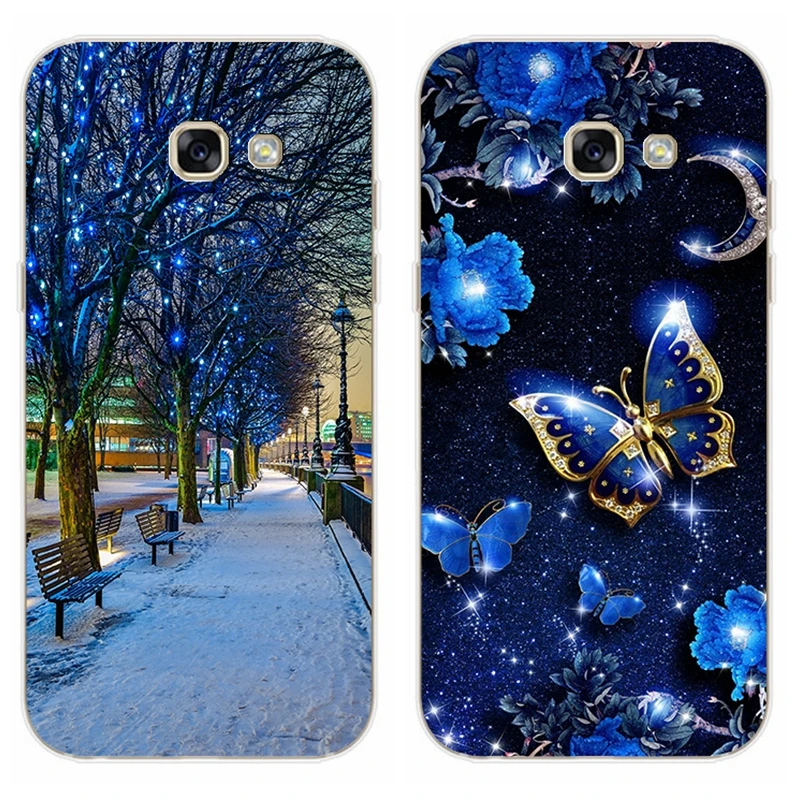 Силиконовый чехол для samsung Galaxy A5 A520 A510 F чехол 5,2 'с принтом для samsung A 5 A 520 510 F Fundas Coque