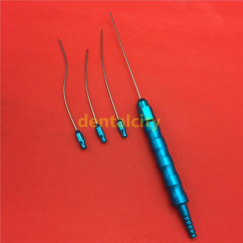 5 шт. Luer замок инфильтрация Cannula cannulas с многоразовой ручкой Красота Инструменты