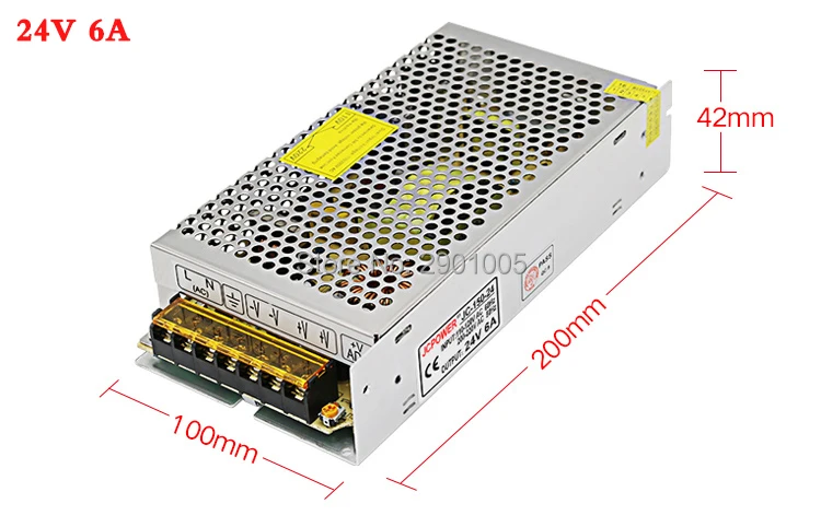 AC 110 220v постоянного тока до DC24V 1A 1.5A 2A 2.5A 3A 5A 6A 8.3A 10A 15A 16.5A 20A 25A 30A Светодиодные ленты импульсного источника питания Трансформаторы системы освещения