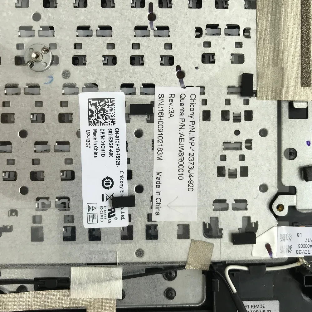 Новая Оригинальная клавиатура для ноутбука Dell VOSTRO 5460 5470 раскладка США с