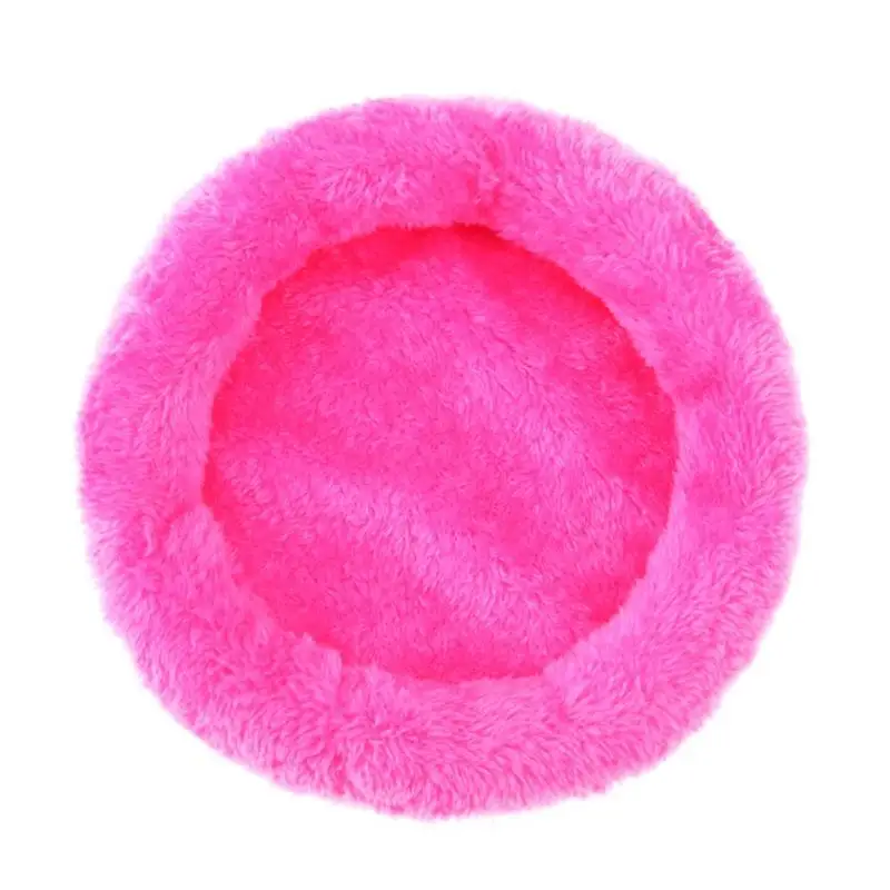 Rose Red Морская свинка, хомяк дом зима теплый животное кролик, белка кровать хомяка моющиеся мягкие клетки морской свинки аксессуары - Цвет: Rose Red