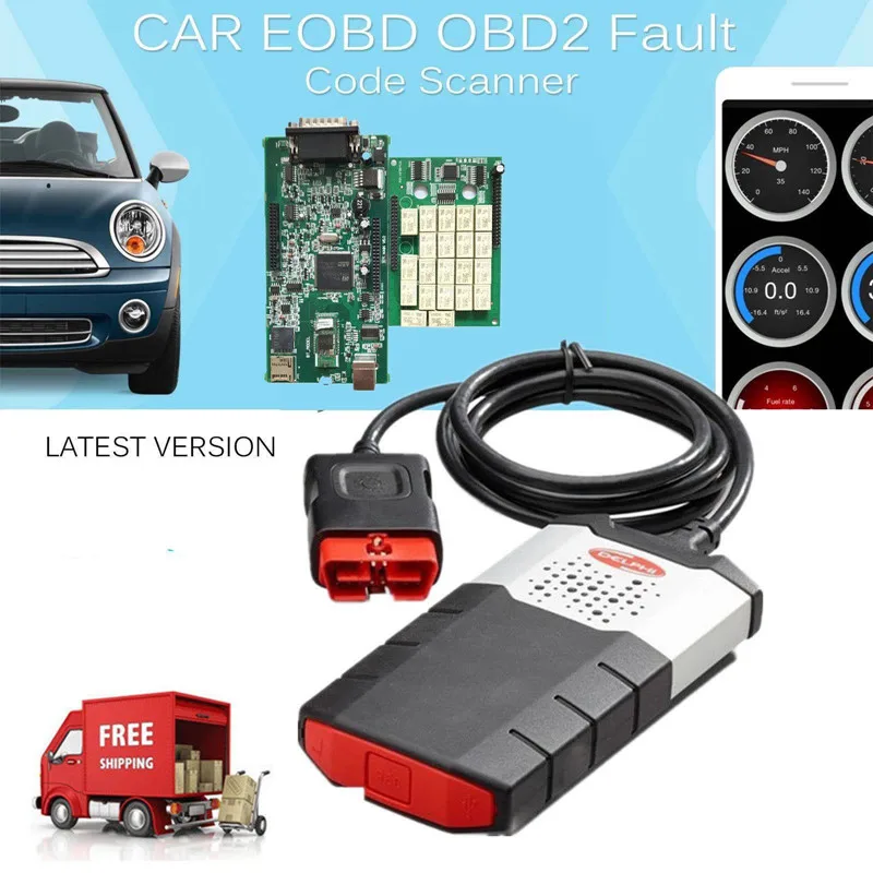VCI OBD2 диагностический сканер наборы ODB2 автомобили Грузовики CD программное