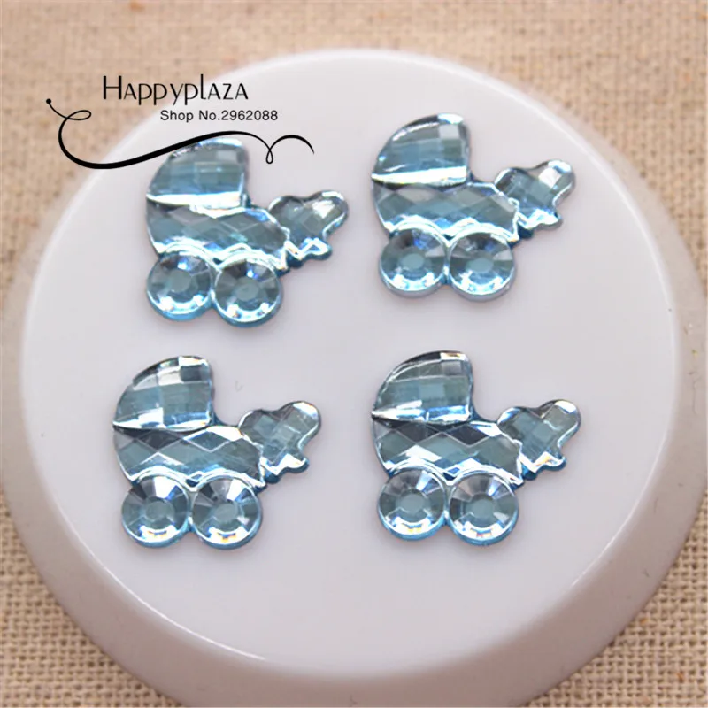 100 шт. 15*16 мм акриловые стразы для детского праздника украшение первого дня