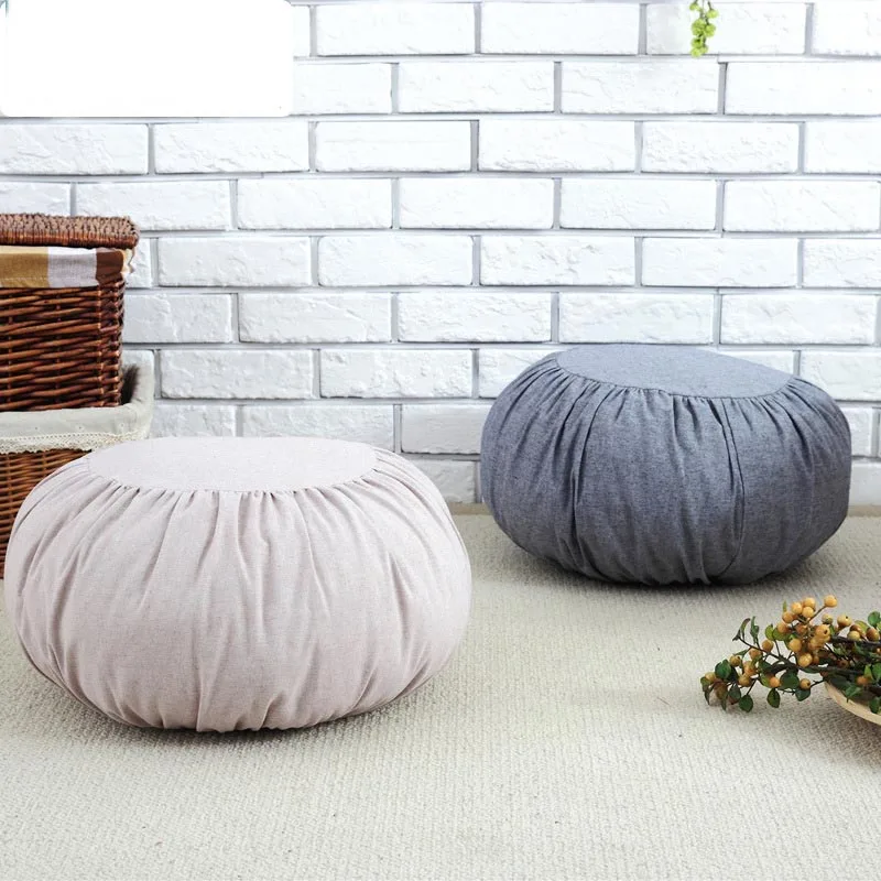 Японская и Корейская подушка из хлопка льна|sofa cushion|meditation cushionyoga cushion |