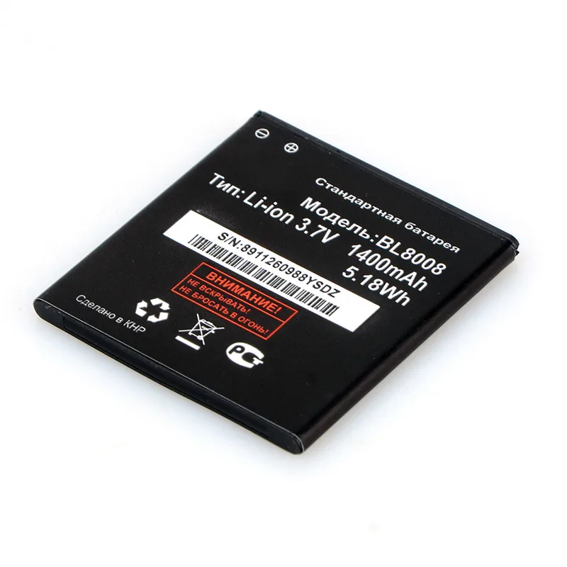 Аккумулятор на 1400 мА · ч для мобильных телефонов Fly FS401/Stratus 1 BL8008 + трек