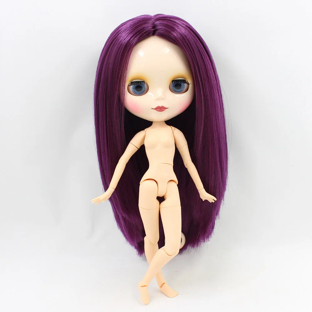 Blyth кукольные 1/6 шарнирное тело телесного цвета ледяной Глубокий фиолетовый
