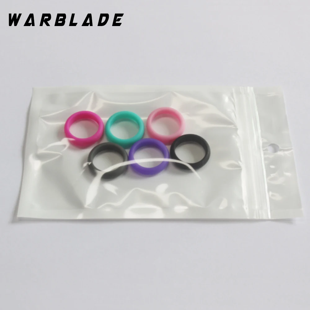 Модное популярное женское кольцо из экологичного силикона WarBLade размером 4 5 6 7 8 9