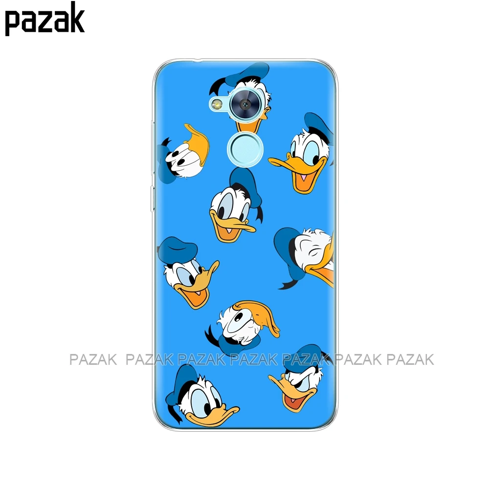 34489 Силиконовый чехол для телефона huawei honor 6A, чехлы из мягкого ТПУ, задняя крышка для телефона, прозрачный чехол etui, бампер, полная защита 360 - Цвет: 34489