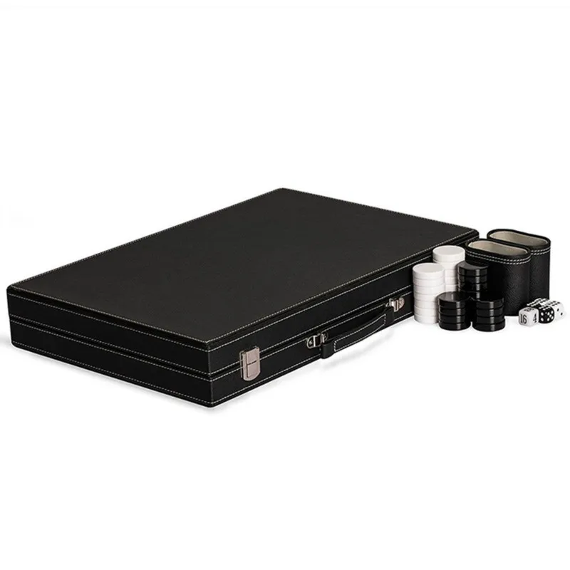 2019 Foreign Trade New Products Hot PU Leather Backgammon Leisure Games Chess High Quality |
