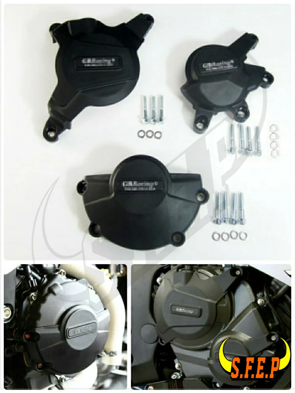 Чехол для двигателя мотоцикла защитный чехол GB Racing для Honda CBR600RR 2007-2008-2009-2010-2011-2012-2013