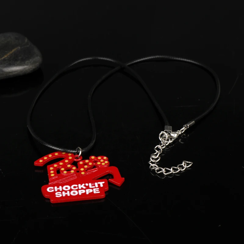 Riverdale Necklace POP'S CHOCK'LIT SHOPPE подвески буквы ожерелья в виде кожаной веревки для