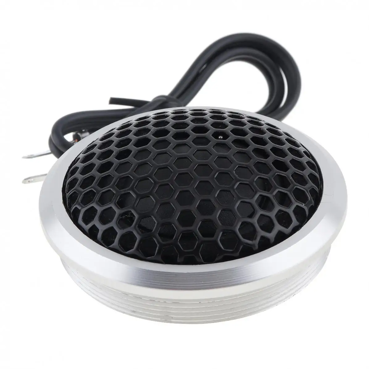 

2pcs 150W 25mm Durable Aluminium Shell Silk Stretch Film High Efficiency Mini Dome Tweeter Speakers for Car Audio System