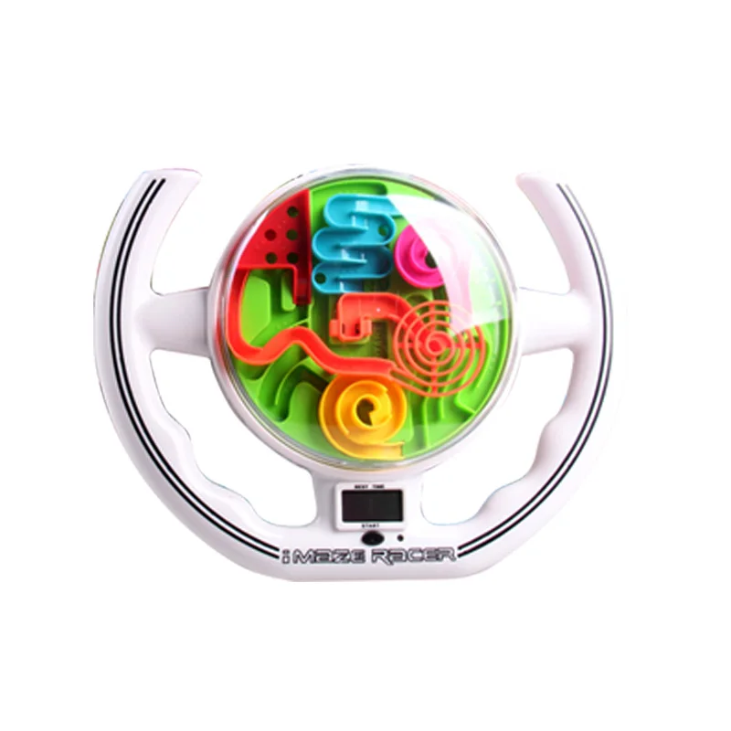 3D steering wheel maze ball a handle music toy can exercise children's intelligence and endurance. It's fun to inspire children |