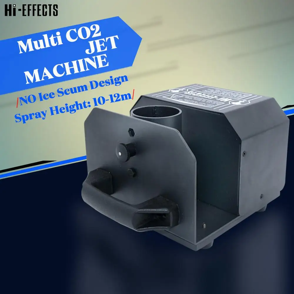 CO2 струйная машина качели спрей Blaster туман Co2 Cryo DMX 512 управление вертикально для
