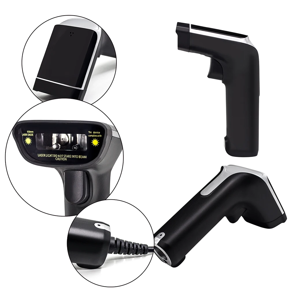 Ручной сканер штрих-кода считыватель USB проводной 1D для POS | Компьютеры и офис