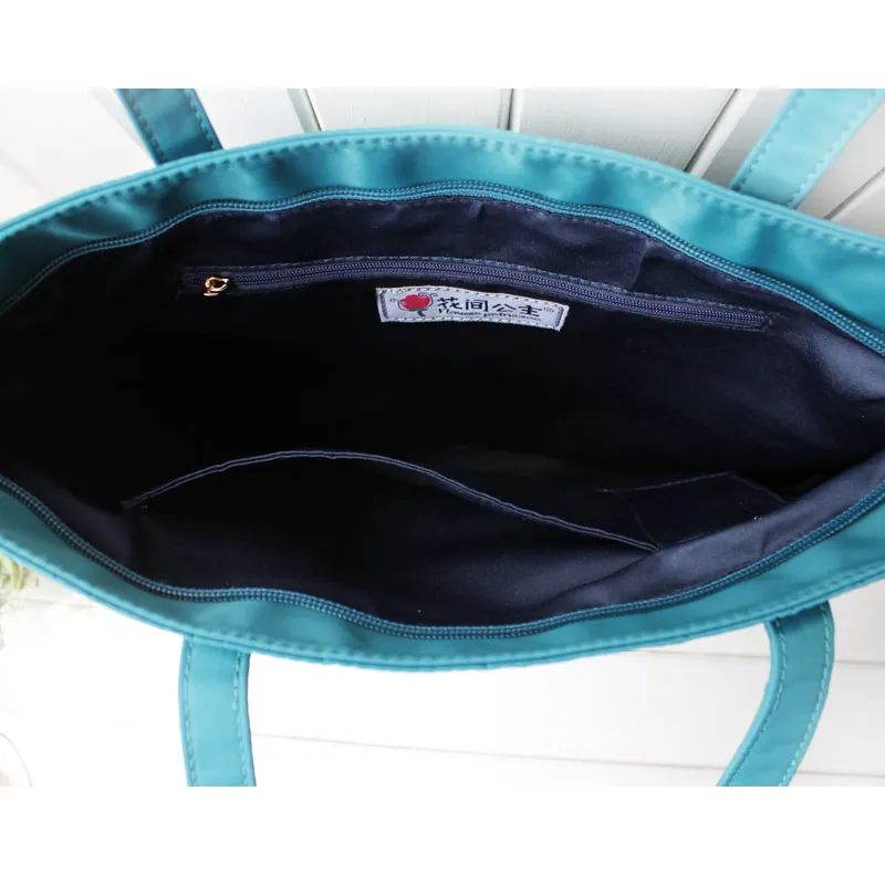 Нейлоновая сумка тоут с фламинго и цветами для принцессы женская женские сумки