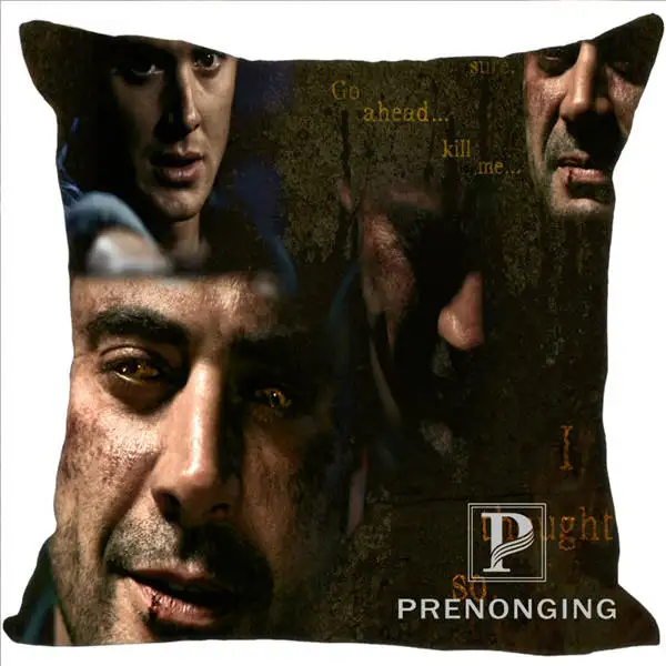 Pillowcases Заказная декоративная наволочка сверхъестественная квадратная Наволочка на молнии лучший подарок(одна сторона) 180117#112 - Цвет: Pillowcases
