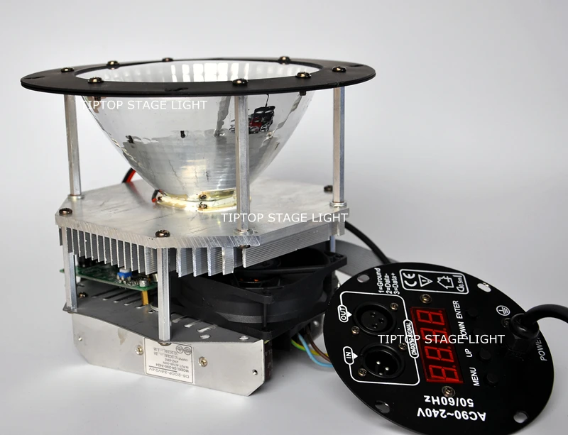 Бесплатная доставка 12 шт. Led Par Светильник COB 100 Вт интегрированный однородный