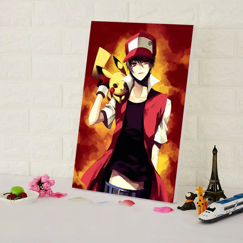 Раскрашивание по номерам Коллекция аниме модульная живопись цифровая краска diy