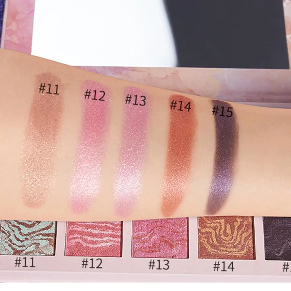 Eyeshadow Palette 15 Color Glitter Shimmer Dazzlingly Beauty Makeup Korea Cosmetics Eye Shadow |