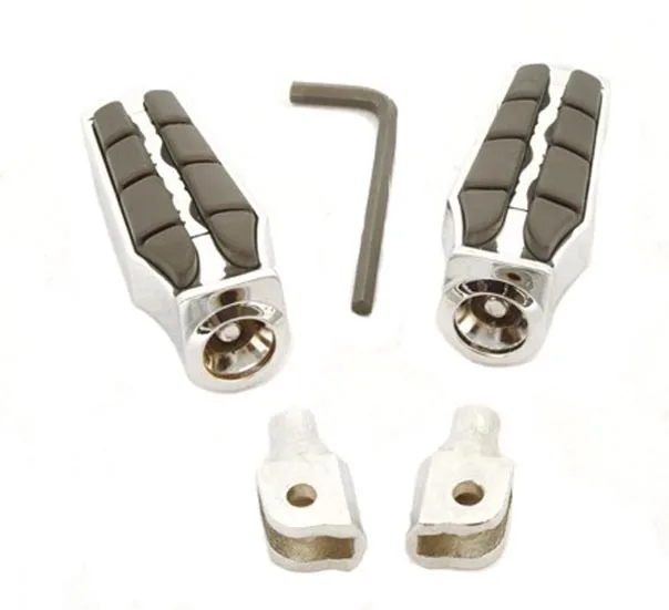 

Chrome Wing Foot Pegs Rests For 2005-2006 Suzuki Boulevard M50