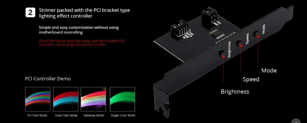 LIANLI стример 24 8 неоновая линия 24 Pin Мощность RGB блок питания кабель/VGA 8P+ 8P Удлинительный кабель с адаптером 5В 3Pin D-RGB заголовок и синхронизации