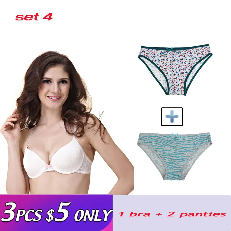 3 шт./упак. пикантный кружевной бюстгальтер с чашкой 1/2 для женщин комплект